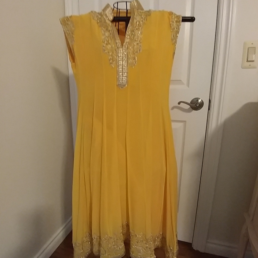 Anarkali dress with Chudidhar.